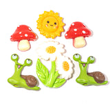 The Cutest Snails Embellishment Pack