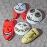 Nightmare Before Christmas Masks Disney Buttons