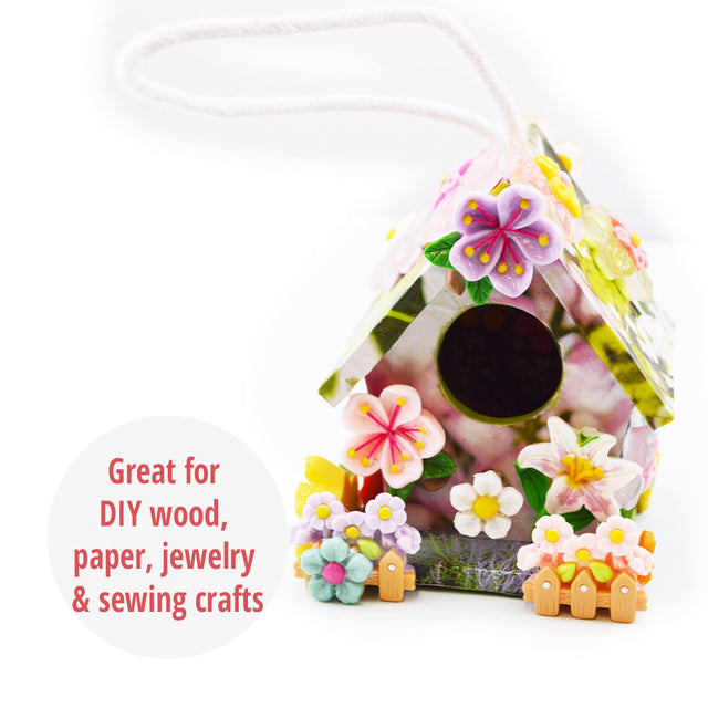 Floral Frenzy Value Pack 80pcs Resin Garden Flower