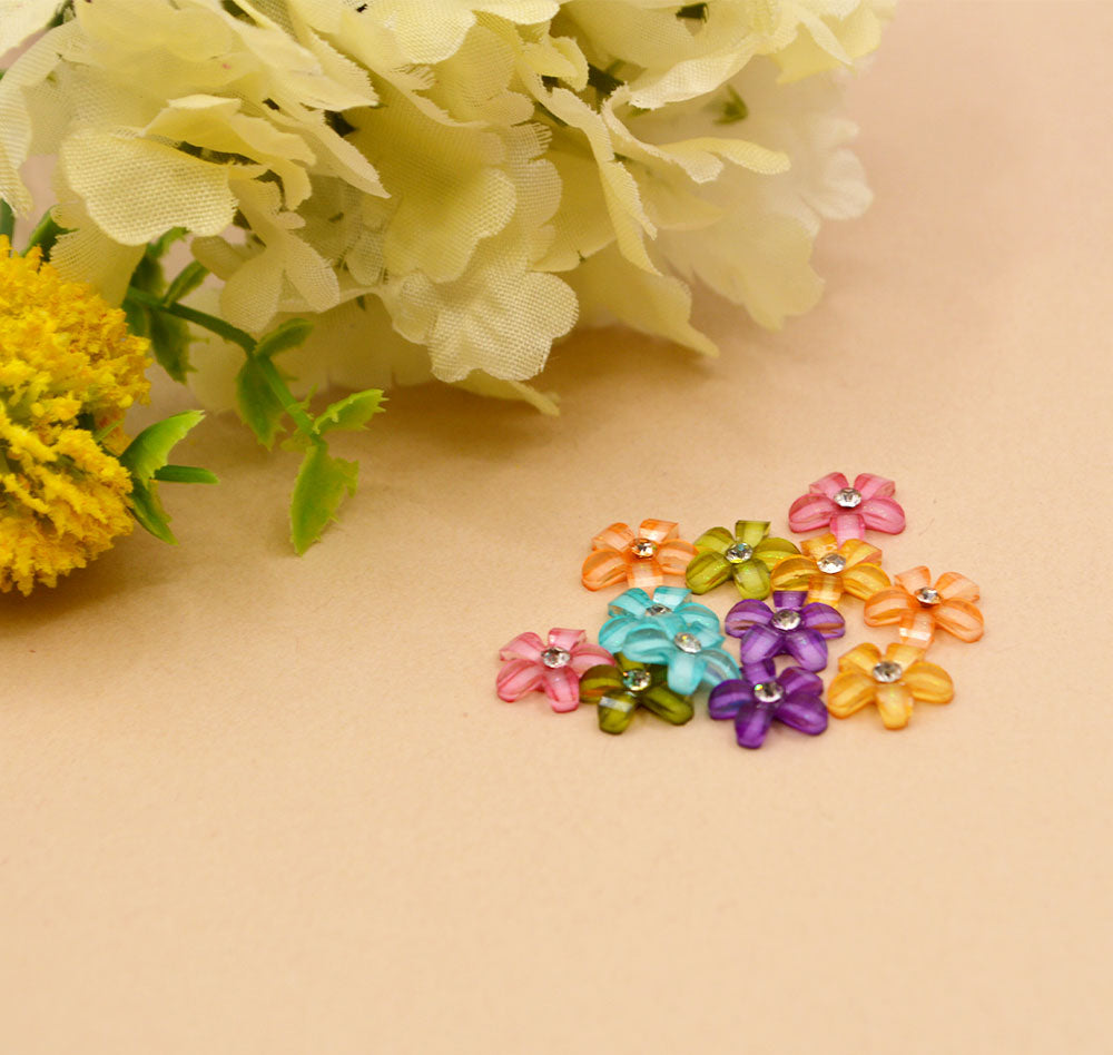 Desert Sunset Rhinestone Flower Embellishments – Dress It Up
