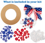 America 250 Patriotic Round Wreath Craft Kit