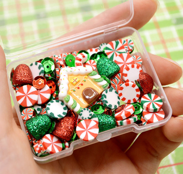 Sequin Shaker Gingerbread Lane Embellishment Mix