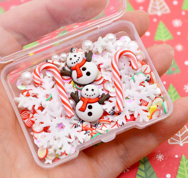 Sequin Shaker White Chocolate Peppermint Embellishment Mix