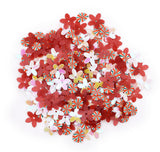 Each mix includes round sequins, flower sequins, and candy slices.