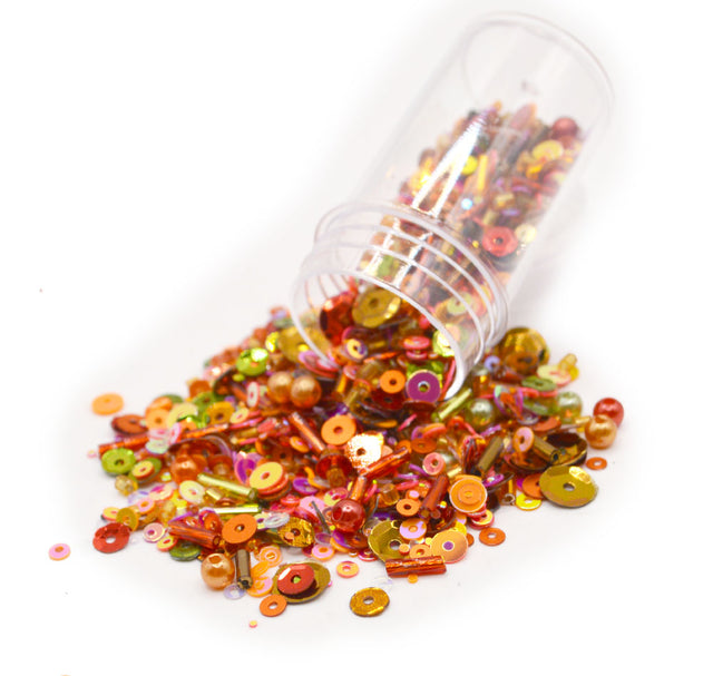 Sequin Shaker Embellishment Mix In Giving Thanks