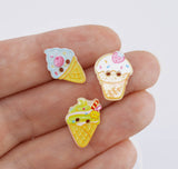 Ice Cream Printed 2-Hole Buttons
