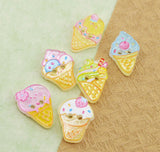 Ice Cream Printed 2-Hole Buttons