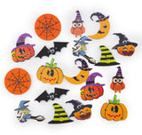 Halloween Character Wood Buttons