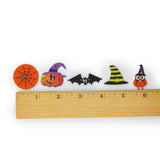 Halloween Character Wood Buttons