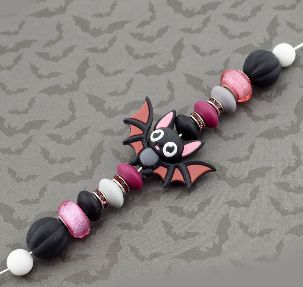 Pretty in Purple Bat Bite-Size Bead Mix