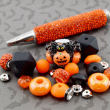 Black Cat Jack-O’-Lantern Bead Mix For Beadable Pens