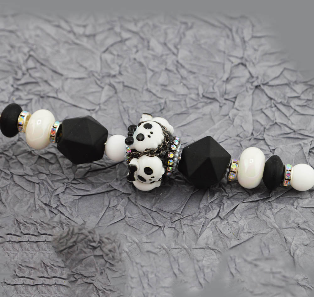 Goth Punk Skulls Bite-Size Bead Mix