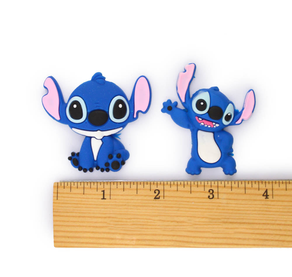 Stitch Silicone Flatback Embellishments