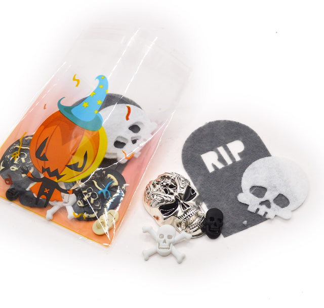 Spooky Graveyard Craft Embellishment and Felt Assortment Mix 30pcs