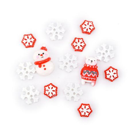 Cozy Winter Friends Craft Embellishments