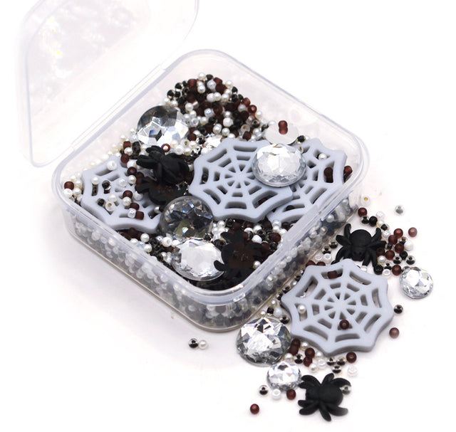 Sequin Shaker Embellishment Mix In Spider Web