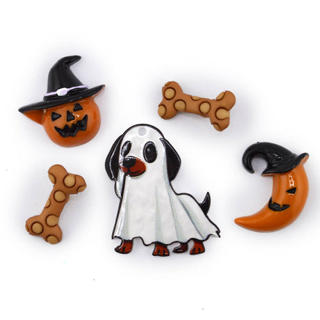 Spooky Puppy Craft Embellishments