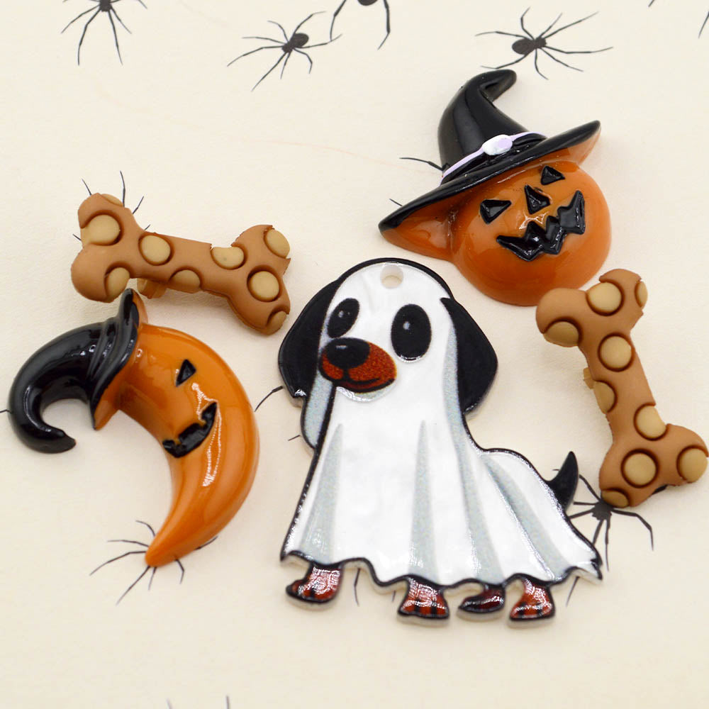 Spooky Puppy Craft Embellishments