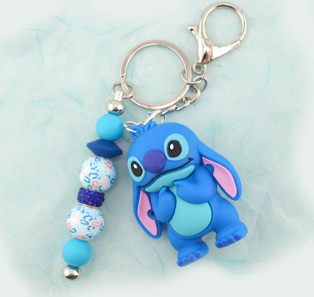 Shy Stitch Beadable Keychain DIY Kit