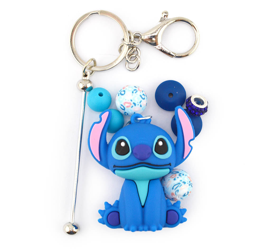 Curious Stitch Beadable Keychain DIY Kit