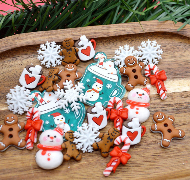 Sweet Holiday Treats Embellishment Pack 26 Pieces