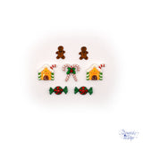 Gingerbread houses and candy add to holiday and baking crafts