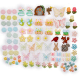 12 high-quality 6x6" double-sided papers from Echo Park Papers and 60+ coordinating Dress It Up buttons in soft, tea party-inspired hues