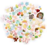 12 high-quality 6x6" double-sided papers from Echo Park Papers and 60+ coordinating Dress It Up buttons in soft, tea party-inspired hues
