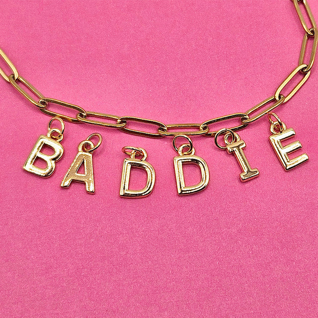 ABC Charms in 18K Gold