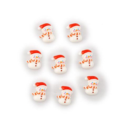 Tiny Resin Snowmen