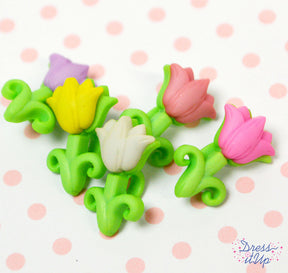 Delicate tulips add to garden and spring crafts