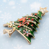 Tinsel & Twinkle Christmas Tree Brooch