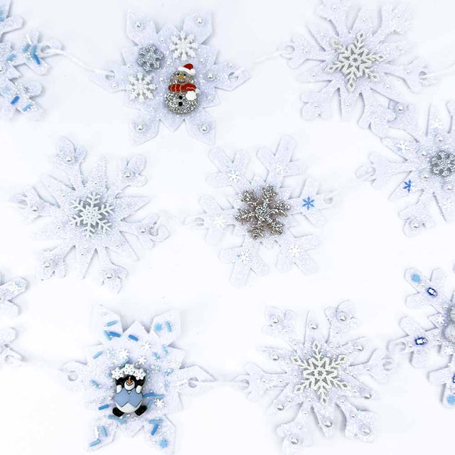 Snowflake Garland Craft Kit