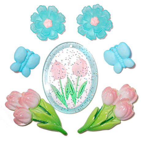 Tulip Fever Spring Craft Embellishment