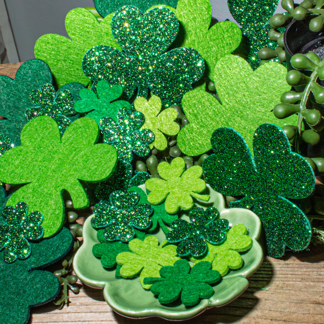 Felt Four Leaf Clover Mega Pack