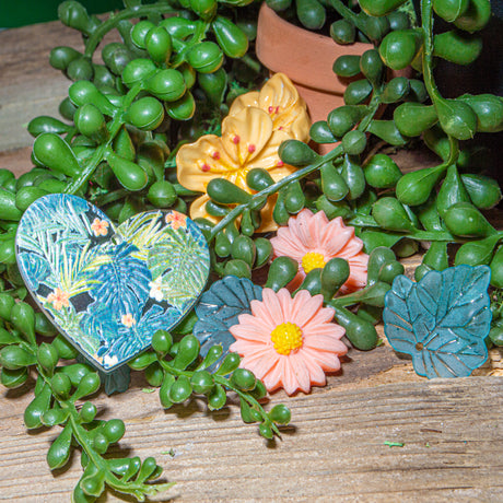 Tropical Floral Love Craft Embellishments