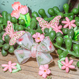 Petal Blush  Floral Craft Embellishments