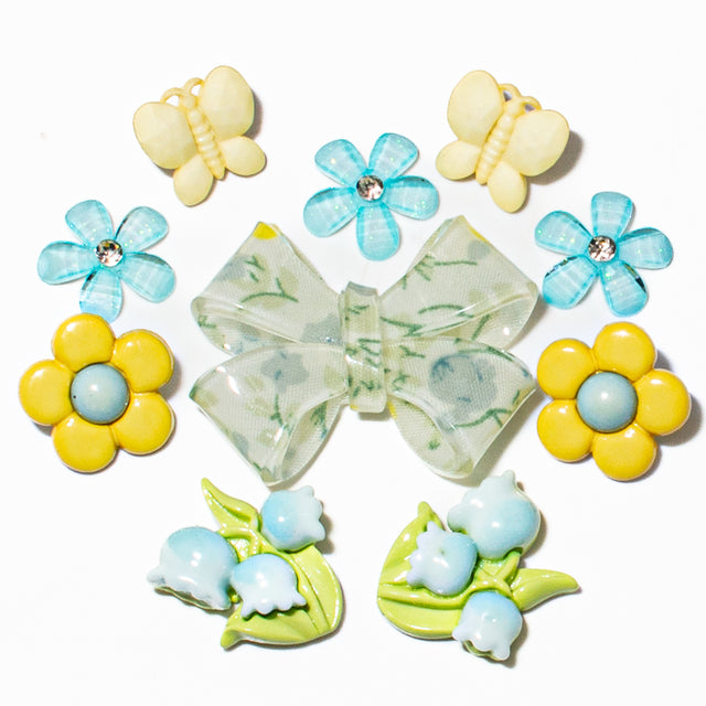 Daisy Lady Floral Craft Embellishments