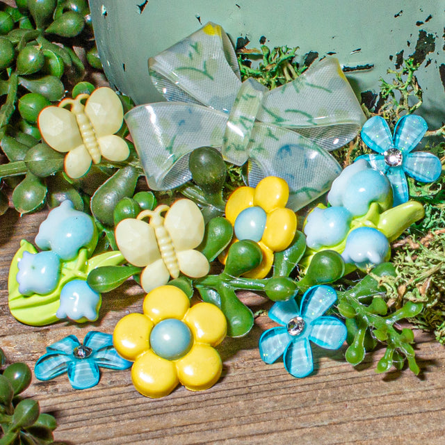 Daisy Lady Floral Craft Embellishments