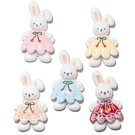 Coquette Bunnies Craft Embellishments