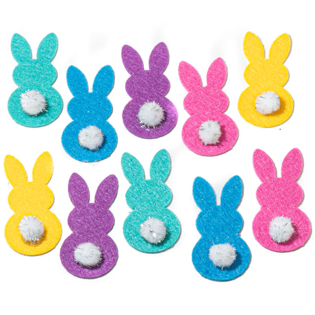 Marshmallow Puff Bunnies Felt Craft Pack