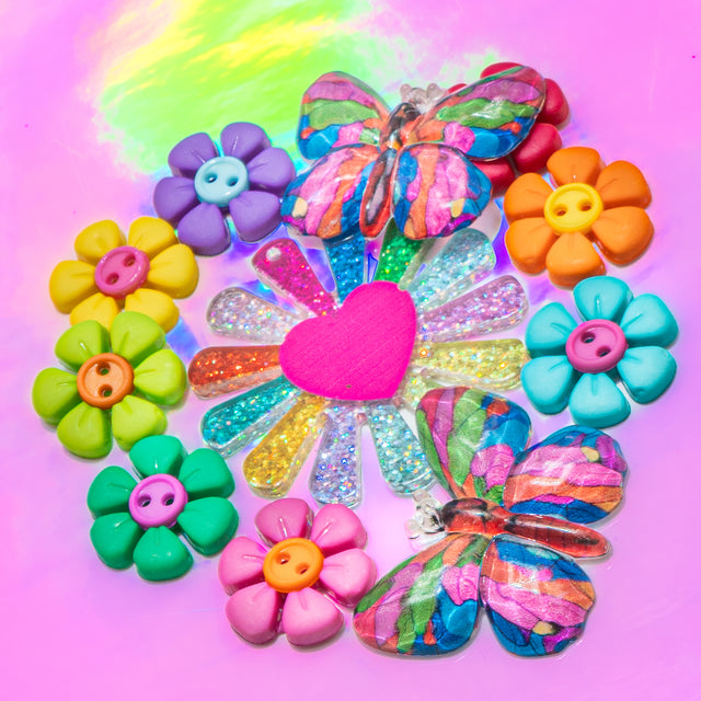 Rainbow Garden Craft Mix