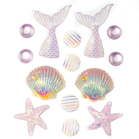 Dreamy Reef Mermaid Craft Embellishments
