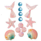 Cotton Candy Mermaid Craft Embellishments