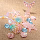 Cotton Candy Mermaid Craft Embellishments