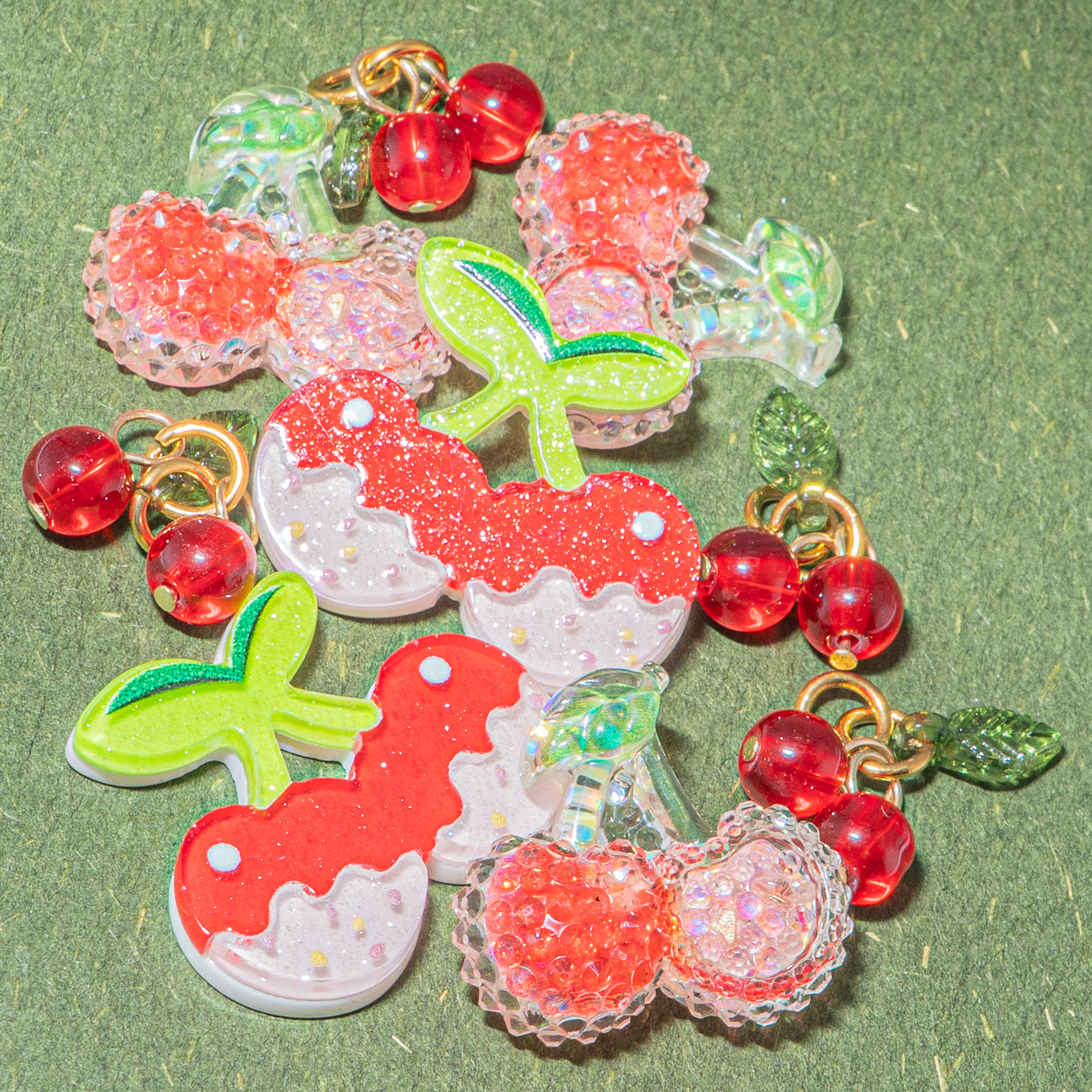Cherry Cream Soda Embellishment Craft Pack