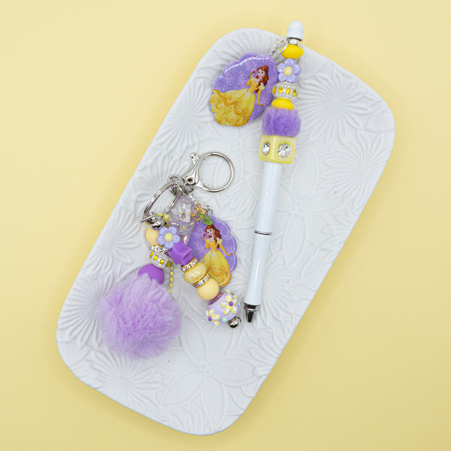 Belle Beadable Pen and Keychain Kit