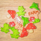 Frog Cottage Craft Embellishment Mix