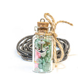 Mermaid Tide Glass Bottle Necklace