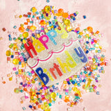 Birthday Surprise Party Themed Craft Buttons